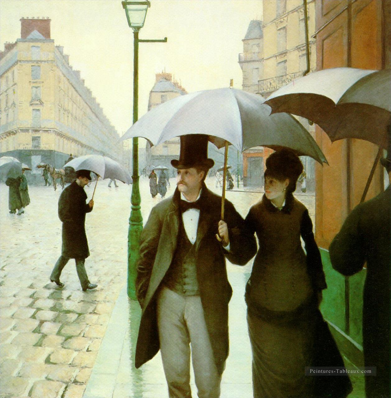 Paris impressionnistes Gustave Caillebotte Peintures à l'huile